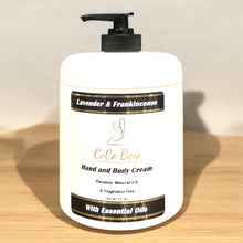 Load image into Gallery viewer, Lavender Frankincense Hand &amp; Body Lotion