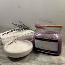 Load image into Gallery viewer, Lavender Mint Dead Sea Salt Scrub